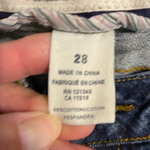 Vintage Garage Bootcut Jeans, stretchy blue, 28 - Picture 8 of 8